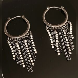 Gun-metal Dangles